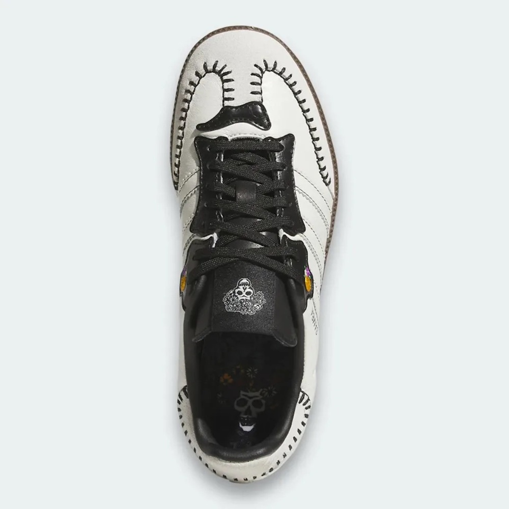 Adidas Samba OG Dia De Los Muertos White Sneakers - Limited Edition - Picture 2 of 4